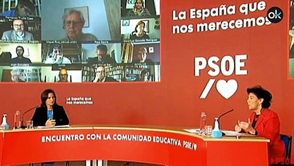 Celaá acusa a PP y Vox de hacer un "hackeo de la mente" sobre la LOMLOE