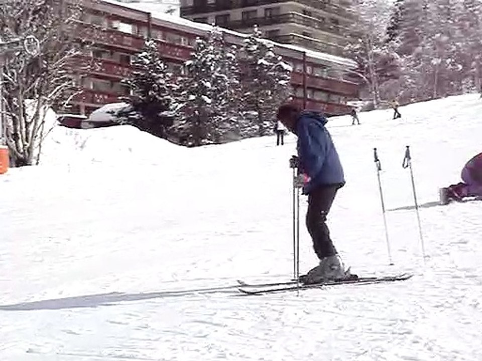 Premiers pas sur les skis