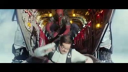 2071.DEADPOOL 2 'Invisible Guy & Peter Skydiving' Clip (NEW 2018) Superhero Movie HD