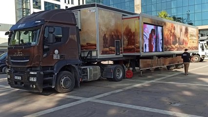 OSMANİYE - Çanakkale Savaşları Mobil Müzesi ziyarete açıldı