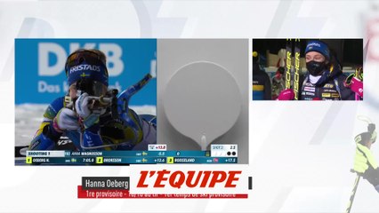 Oeberg : « J'ai tout de suite pris les devants » - Biathlon - CM (F)