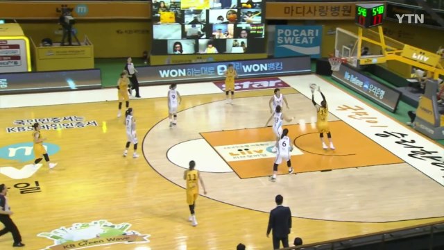 박지수 20점 13리바운드...선두 KB 7연승 질주 / YTN