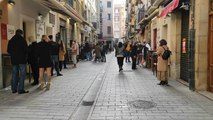 Reapertura de la calle Laurel en Logroño