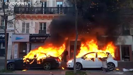 A Paris, des incidents lors de la "Marche des libertés"