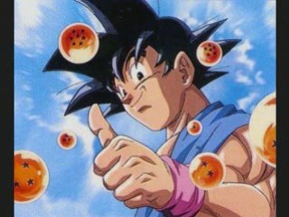 Deux personnages de Dragon ball z