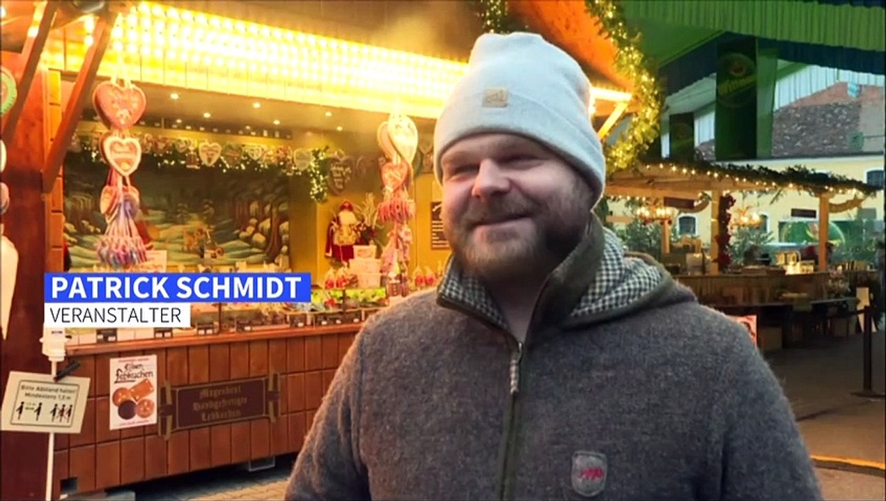 Adventsstimmung trotz Corona-Pandemie auf dem Drive-In-Weihnachtsmarkt