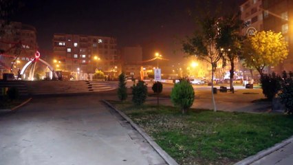 SİİRT - Kısıtlamanın ardından cadde ve sokaklar boş kaldı