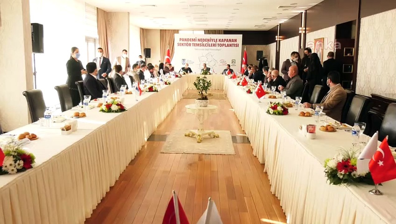 Mansur Yavaş pandemi nedeniyle iş yeri kapanan esnafla buluştu "Yanınızdayız, çare olacağız"