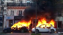اعتراض پاریسی‌ها به قانون امنیتی؛ ۶۰ پلیس زخمی و ۸۱ نفر بازداشت شدند