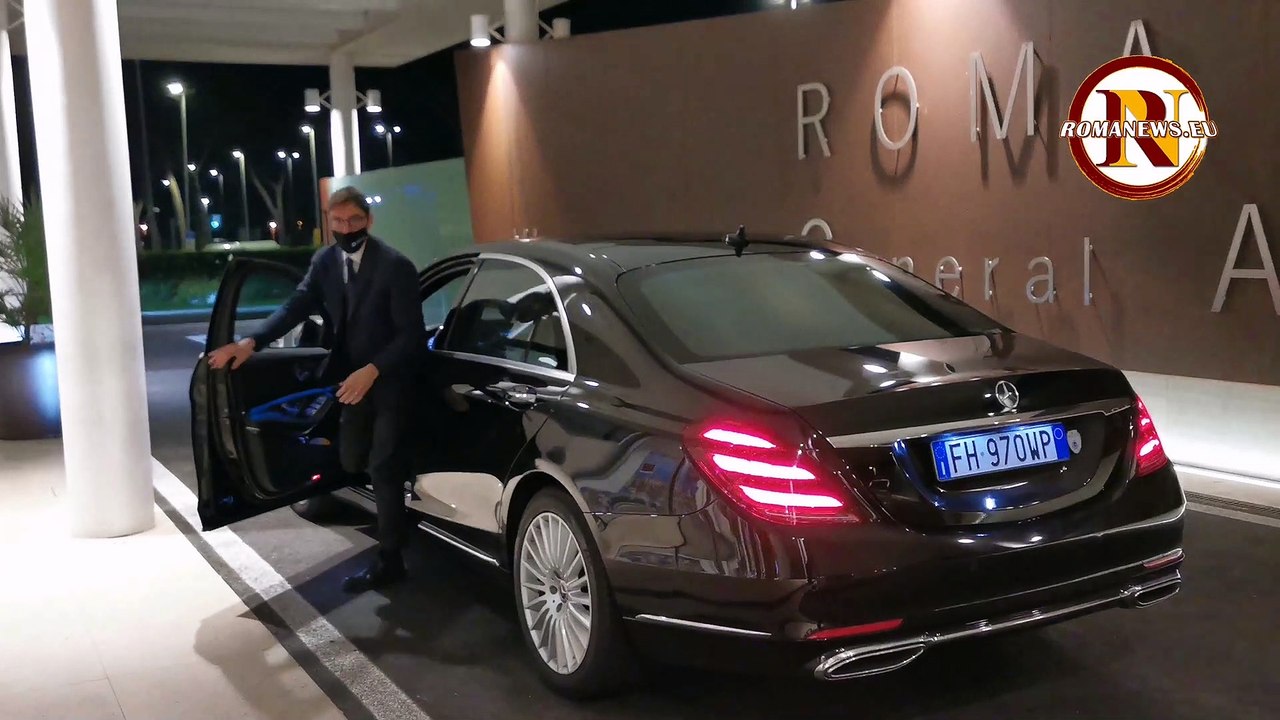 Dan e Ryan Friedkin in partenza per Napoli (29/11/2020)