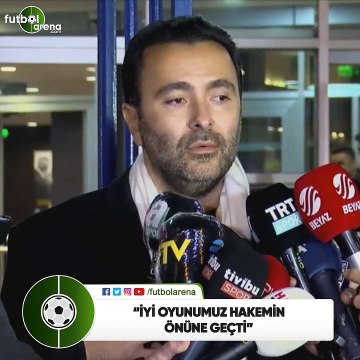 Emre Kocadağ: İyi oyunumuz hakemin önüne geçti