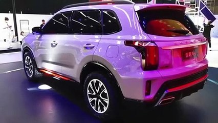 New Kia Sportage 2022 -- China Present's __First Look__ New Exterior Kia Sorento style