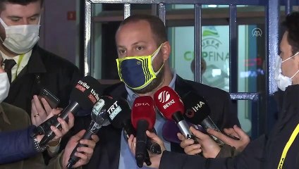 İSTANBUL - Derbinin ardından - Fenerbahçe yöneticisi Alper Pirşen