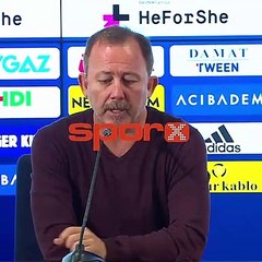 Sergen Yalçın: "Büyük takım reaksiyonu gösterdik"