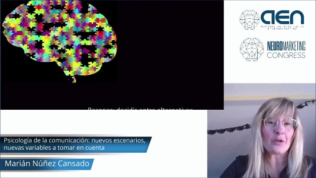 #Neuromarketing Congress ponencia: Psicología de la comunicación: nuevos escenarios, nuevas variables a tomar en cuenta (25nov20)