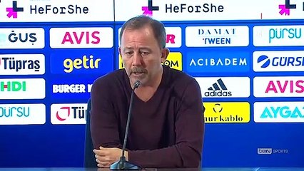 Sergen Yalçın: Erol'a sorsanız o da hakemden şikayet eder