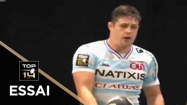 TOP 14 - Essai d'Henry CHAVANCY (R92) - Racing 92 - Bayonne - J10 - Saison 2020/2021