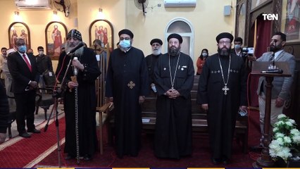 افتتاح كنيسة الامير تادرس الشطبي والمشرقي بالأسمرات