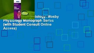 [Read] Renal Physiology: Mosby Physiology Monograph Series (with Student Consult Online Access)