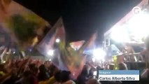 Muita aglomeração na comemoração da vitória de Arnaldinho Borgo, em Vila Velha