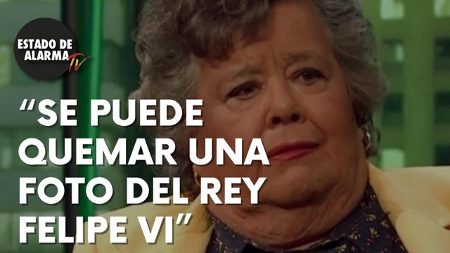 ESCANDALOSAS DECLARACIONES de la sectaria Almeida, la bandera de España es un trapo que se puede quemar