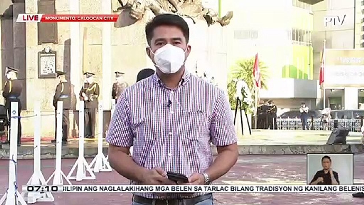 Pagdiriwang ng ika-157 taong kapanganakan ni Andres Bonifacio sa Bonifacio Shrine, Manila