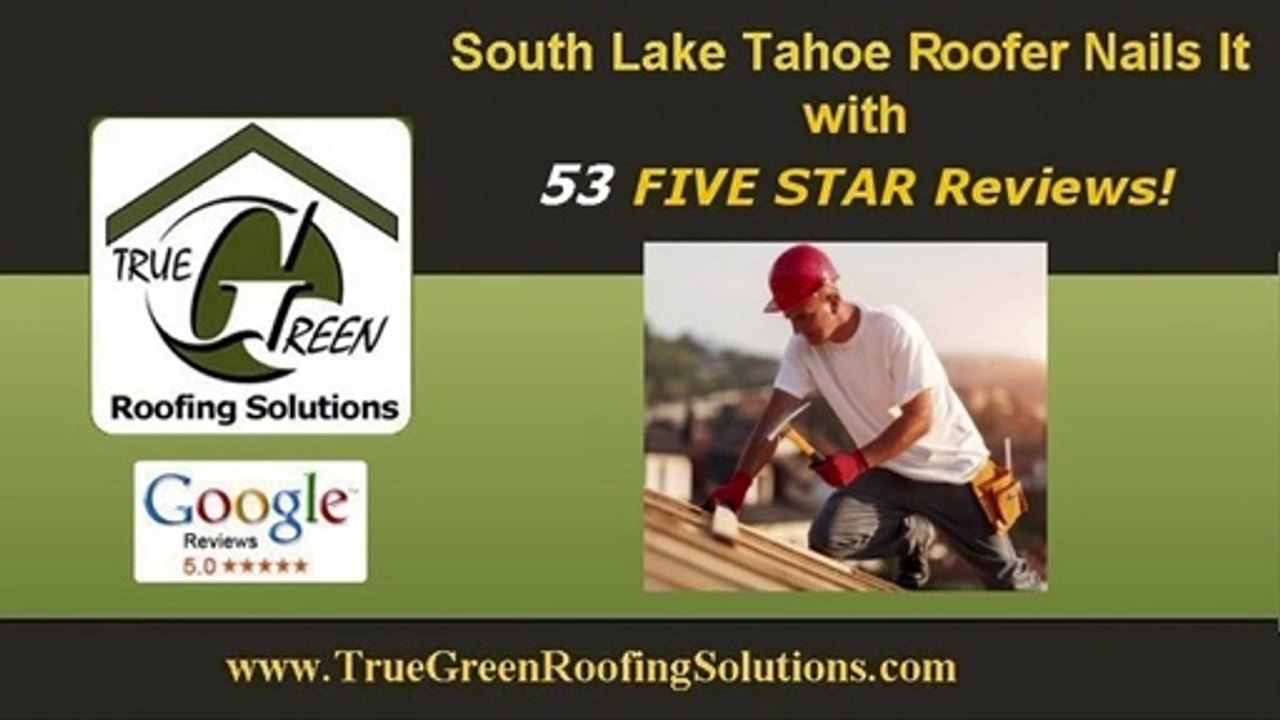 South Lake Tahoe Roofer NAILS IT with 53 FIVE STAR REVIEWS New Metal Roof