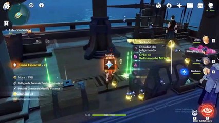 Como Achar e Concluir a Missão Um Barco Solitário em Guyun - Genshin Impact