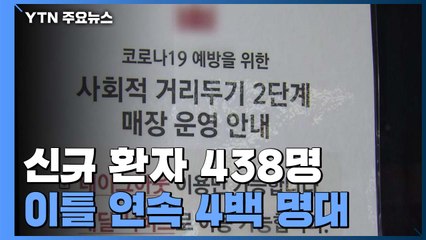 코로나19 신규 확진 이틀 연속 4백 명 대..."3차 유행 장기화 가능성" / YTN