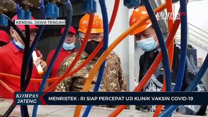 MENRISTEK : RI Siap Percepat Uji Klinik Vaksin Covid-19