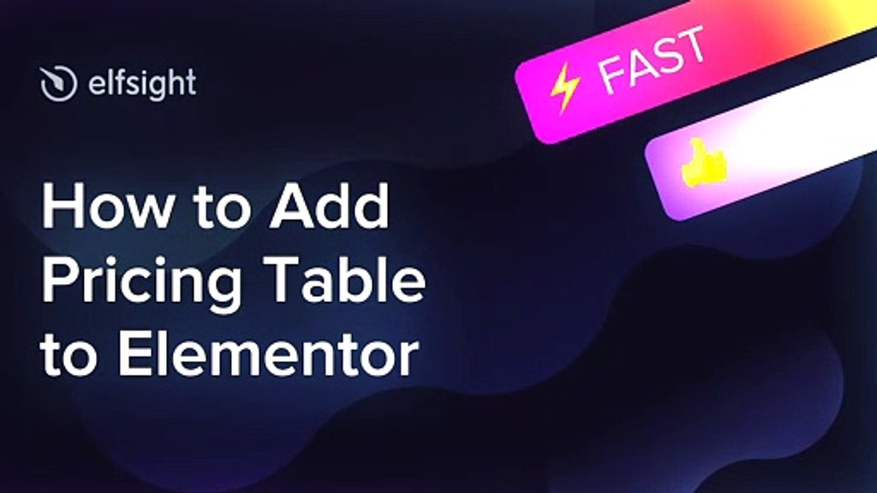 How to Add Pricing Table widget to Elementor (2020)
