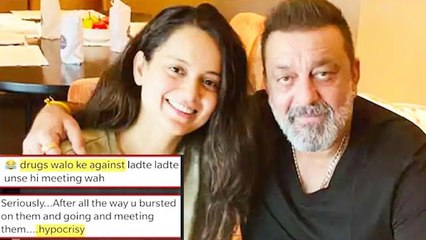 This Picture Of Kangana Ranaut With Sanjay Dutt Is Making People Angry