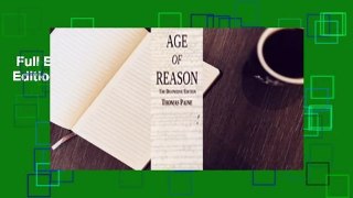 Full E-book  Age of Reason: The Definitive Edition  Best Sellers Rank : #3