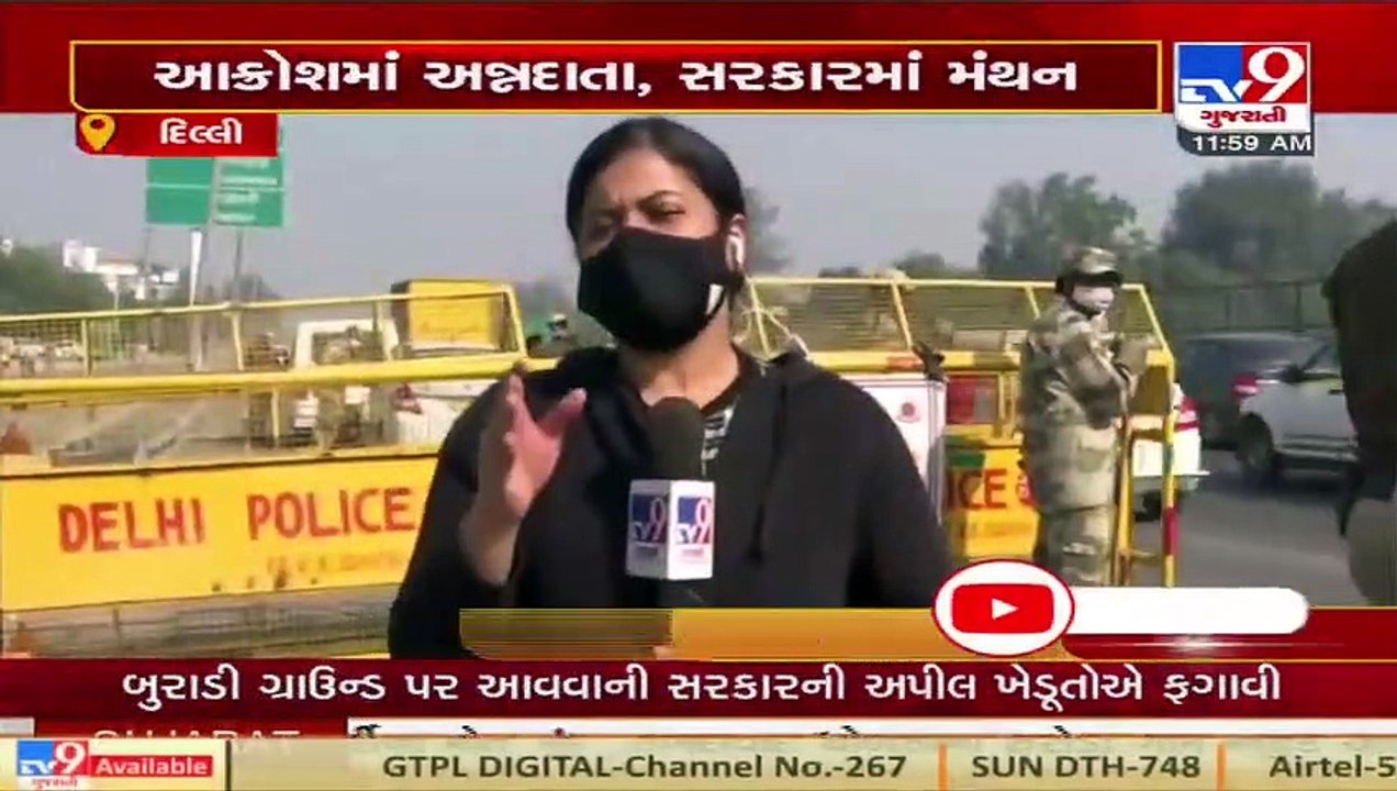 Farmers’ march_ Protest continues at Burari gro...