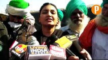 Anmol Gagan Mann Shout On Narendra Modi After Reach Farmers Protest at Delhi Border - Watch Video