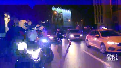 Polis helikopteri havadan sokak sokak denetim yaptı | Video