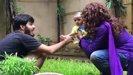 When girls see a cute baby Ashish Chanchlani