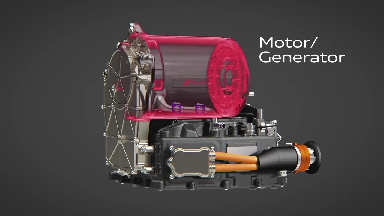 Formula E - The Audi MGU05 in the e-tron FE07