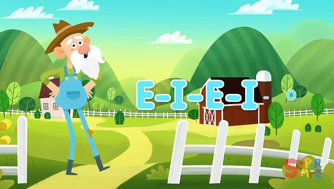 Old MacDonald Had A Farm (2018) _ Nursery Rhymes _ Super Simple Songs-Vocals