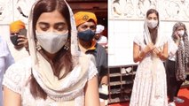 Pooja Hegde Snapped at Gurudwara In Santacruz | FilmiBeat