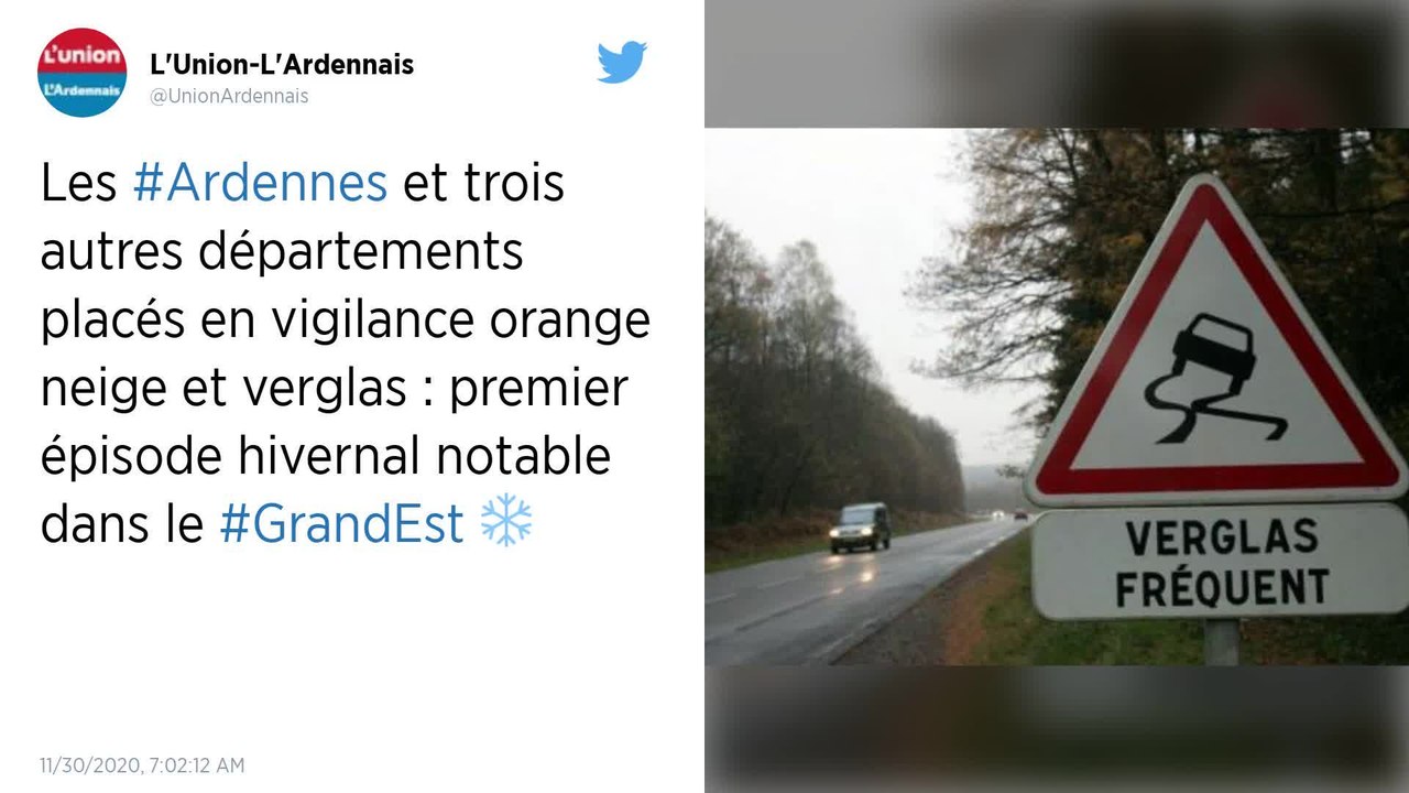 Météo : quatre départements du Nord-Est placés en vigilance neige-verglas