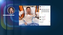 Nach dem Horror-Crash: Roman Grosjean (34) meldet sich aus Krankenhaus