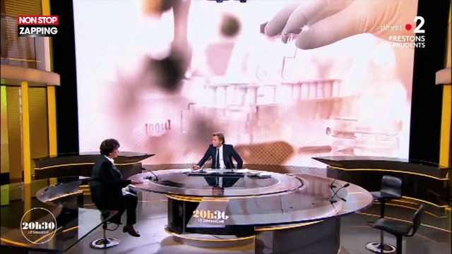 20H30 le dimanche : Roselyne Bachelot ne se laisse pas faire face à Laurent Delahousse qui évoque les vaccins ! (vidéo)
