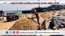 ಉಳ್ಳಾಲದ ಸಮುದ್ರ ತೀರದಿಂದ ಹಾಡಹಗಲೇ ಮರಳು ದಂಧೆ | illegal Sand Mafia at Ullal Near Sea Shore in Mangalore