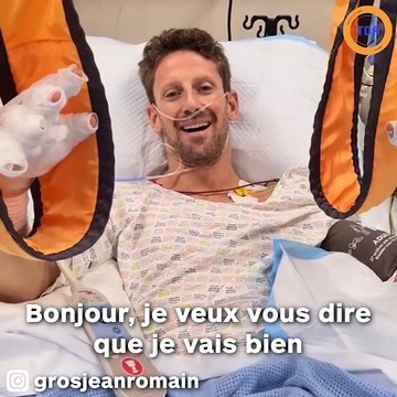 « Ça va… plus ou moins » : Des nouvelles de Romain Grosjean après son dramatique accident en Formule 1