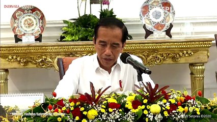 Pesan Jokowi untuk Mendagri dan Kepala Daerah