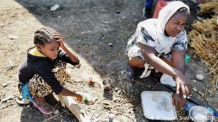Children suffering in Tigray refugee crisis