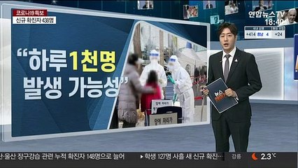 [녹취구성] 정은경 "코로나19 감염력 1.43…하루 1천명까지 발생 가능"