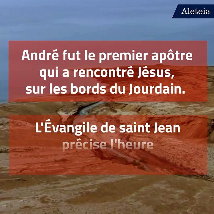 Saint André, le premier à avoir cru en Jésus