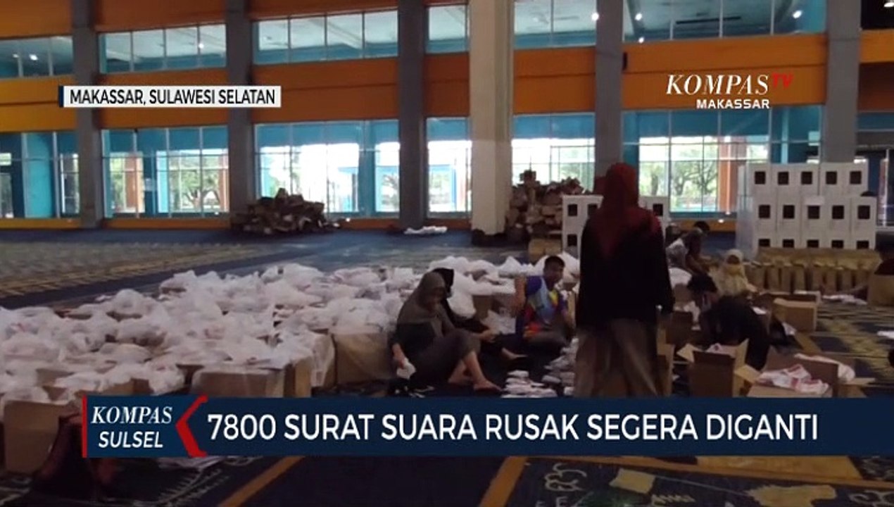 7800 Surat Suara Rusak Segera Di Ganti